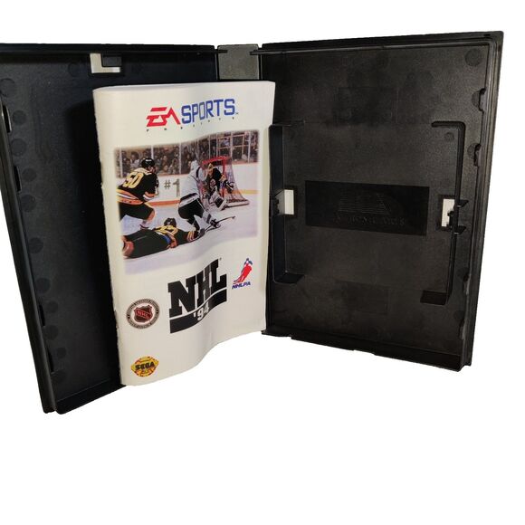 NHL '94 (Sega Genesis) Case and thick Manual for Sale, No GAME pre owned. - Picture 3 of 6